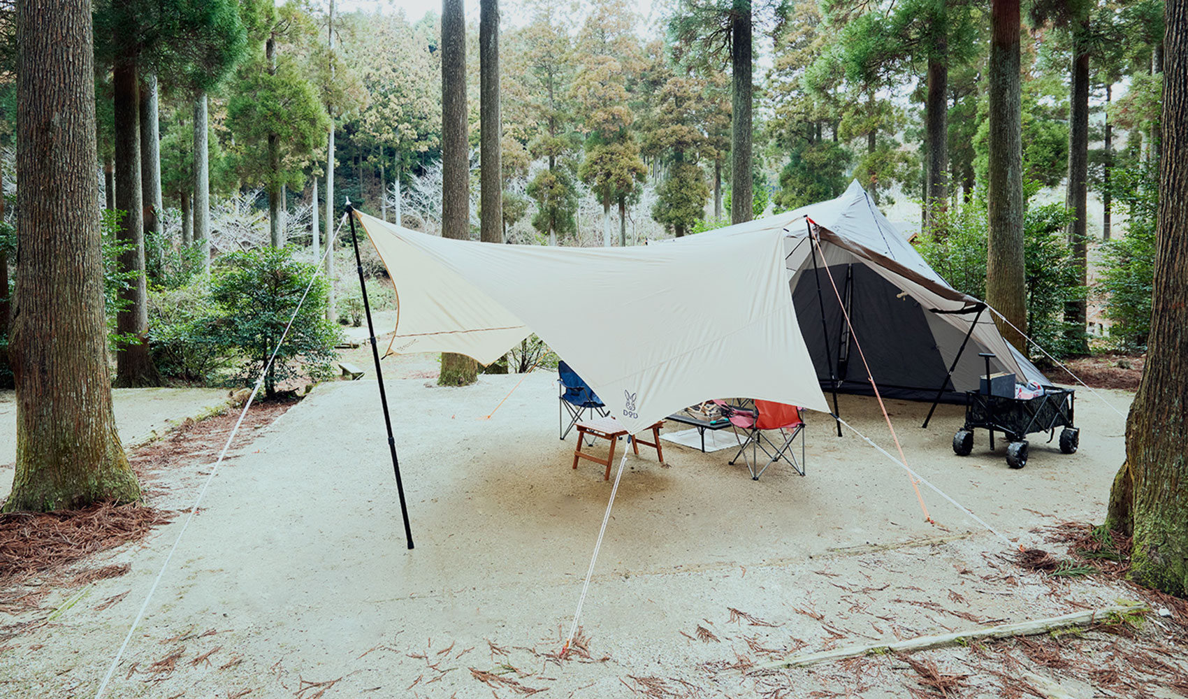 真名子木の香ランドキャンプ場 – 糸島市